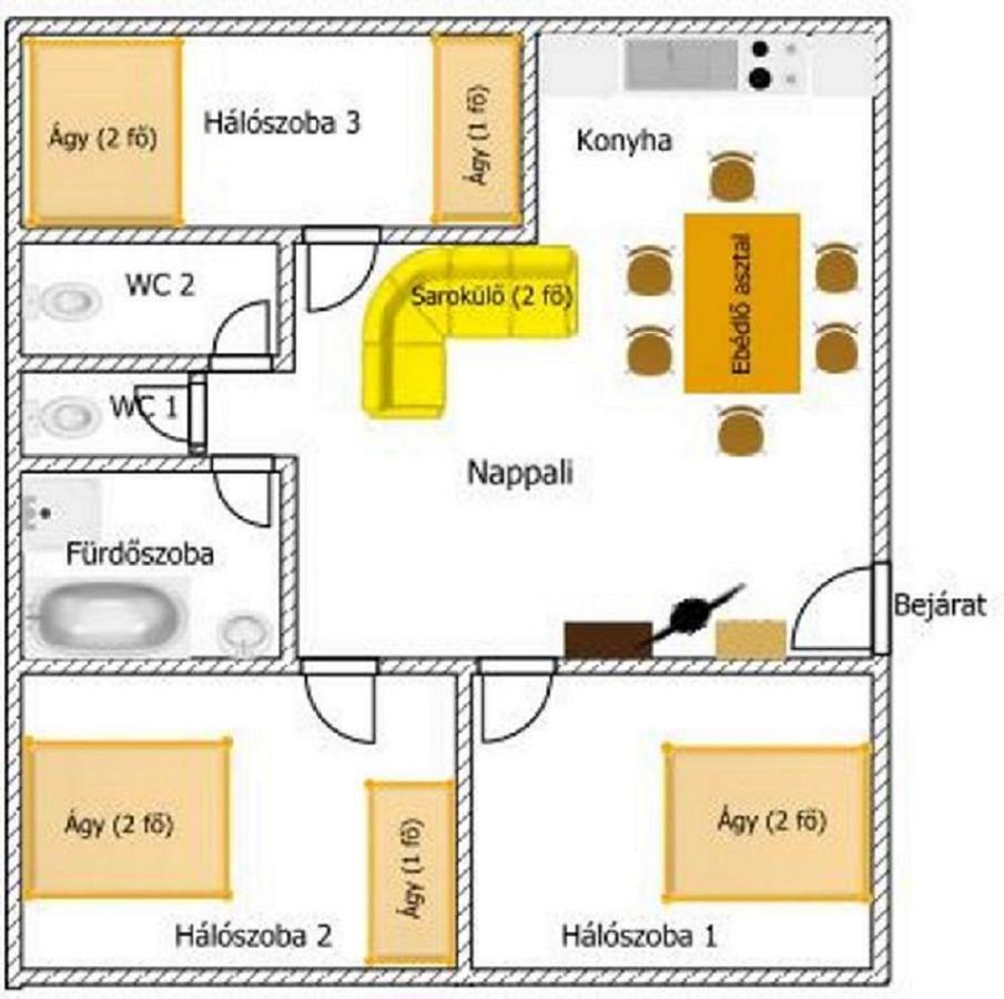 Gázláng Apartman Hajdúszoboszló Exterior foto